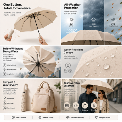 The Ultimate All-Weather Umbrella